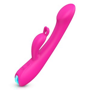 a rose color rabbit vibrater