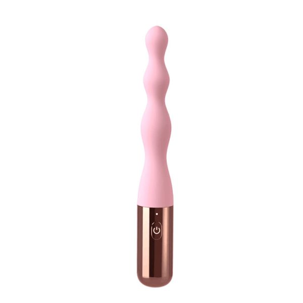 a pink anal bead toy​