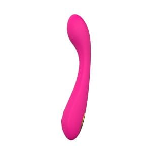 A rose color g-spot vibrator