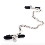 a black nipple and clip clamps